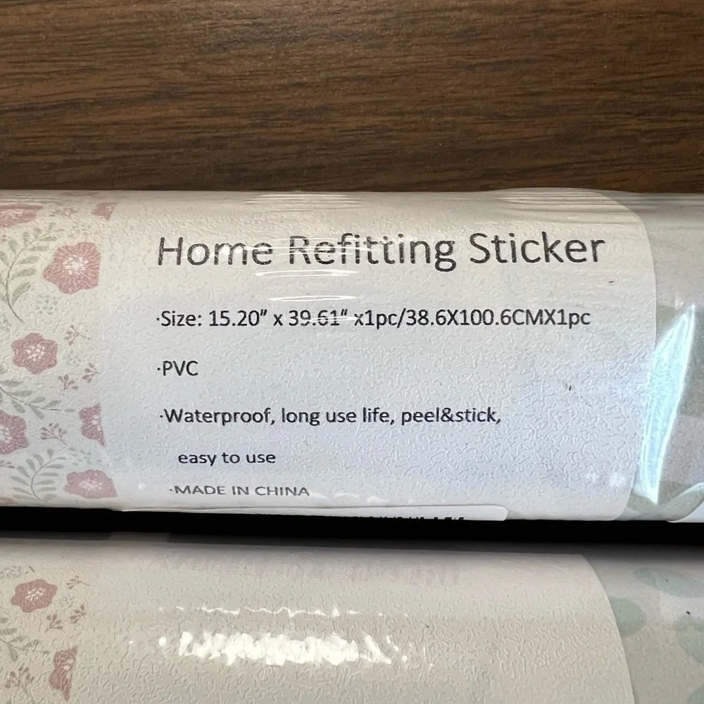 Qucheng Home Refitting Stickers - Floral Design